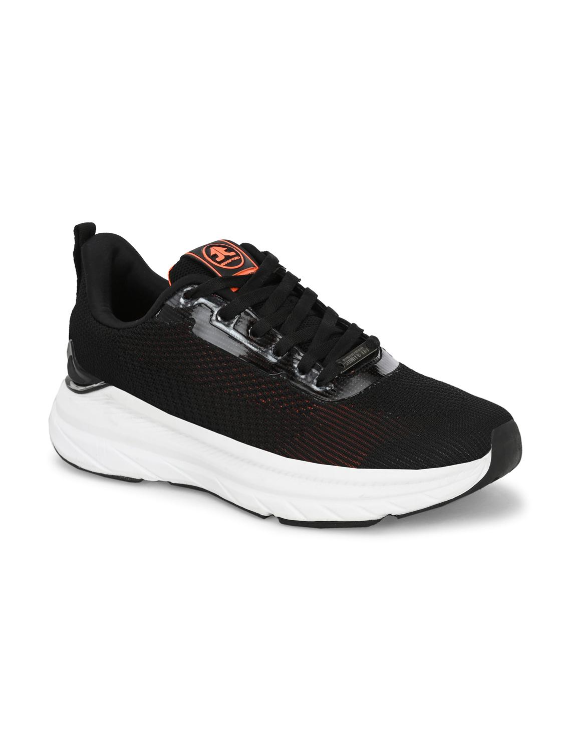 men solid black sport shoe - 22020656 -  Standard Image - 1