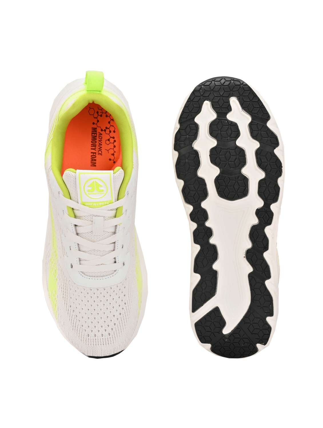 men solid white sport shoe - 22020676 -  Standard Image - 4