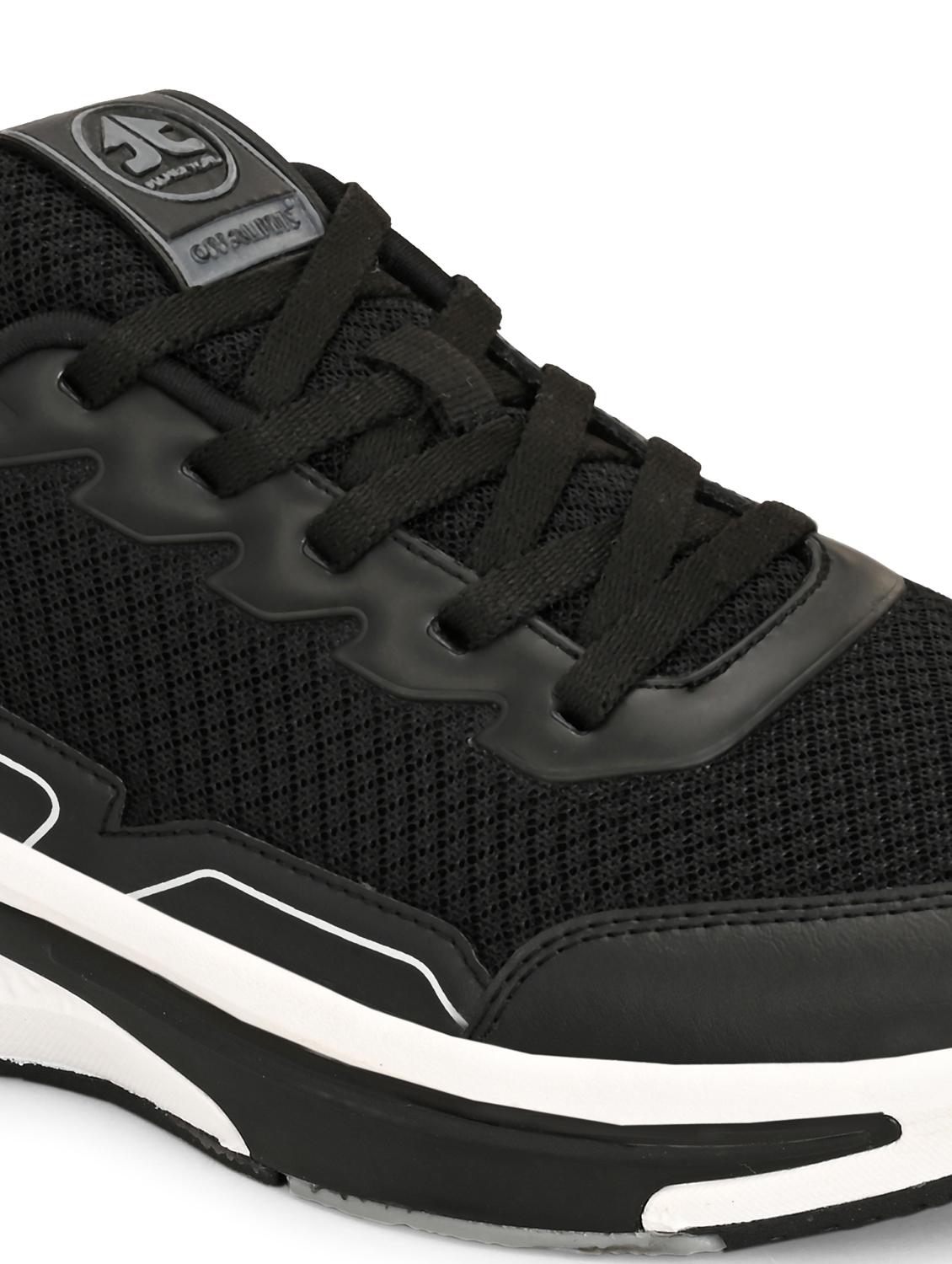 men black lace up sport shoe - 22020688 - Standard Image - 4