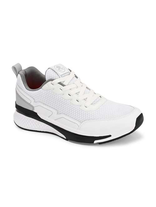 men white lace up sport shoe - 22020689 - Standard Image - 0