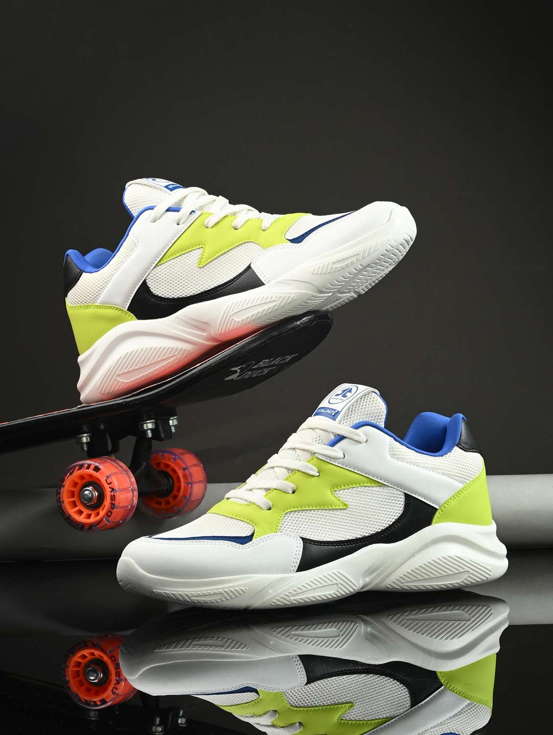off white mesh sport shoes - 22020692 -  Standard Image - 1