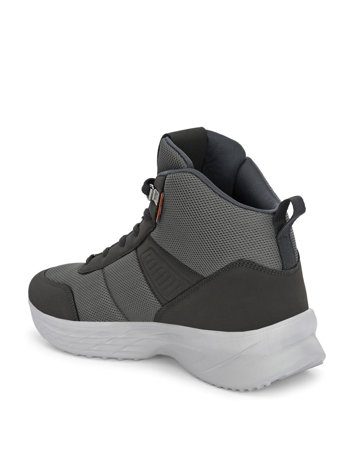 men grey lace up sneaker - 22020701 - Standard Image - 4