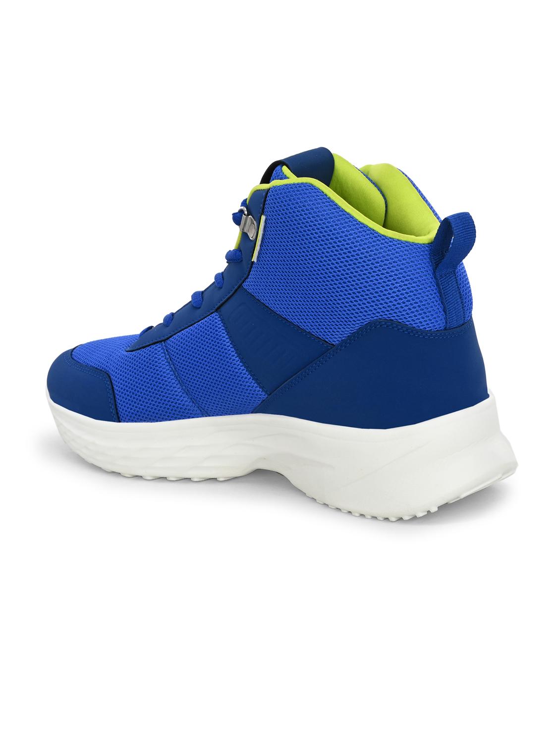 men blue lace up sneaker - 22020702 - Standard Image - 4