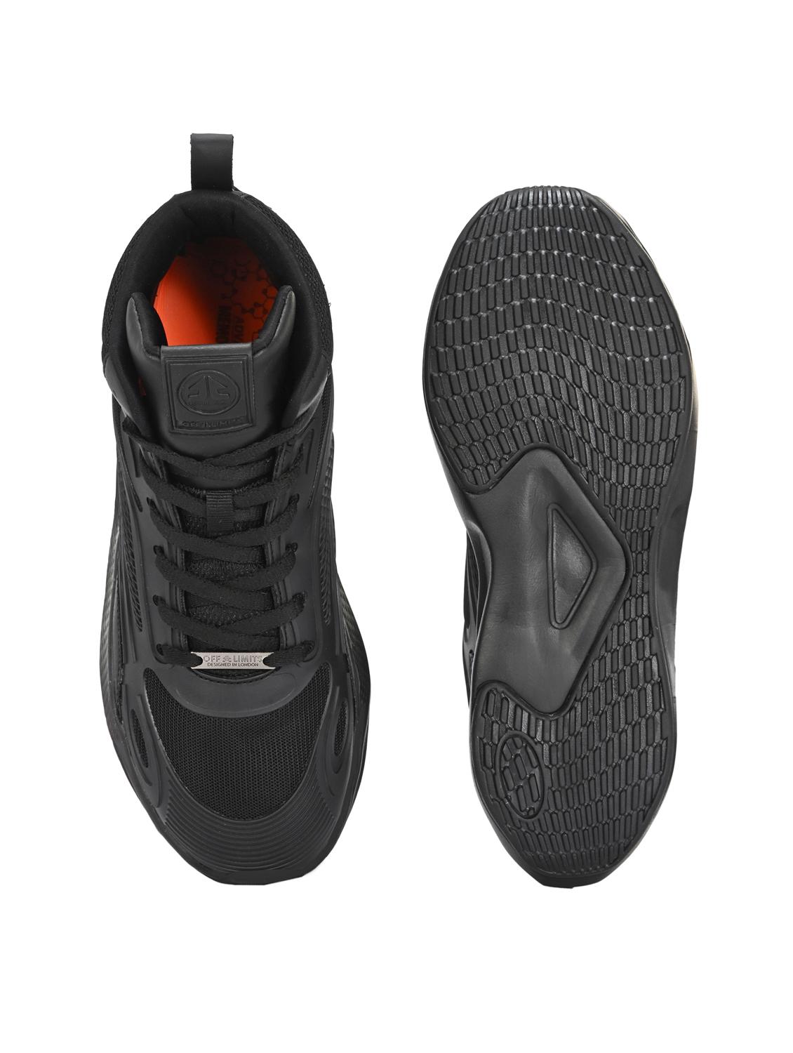 men black lace up sneaker - 22020704 - Standard Image - 4