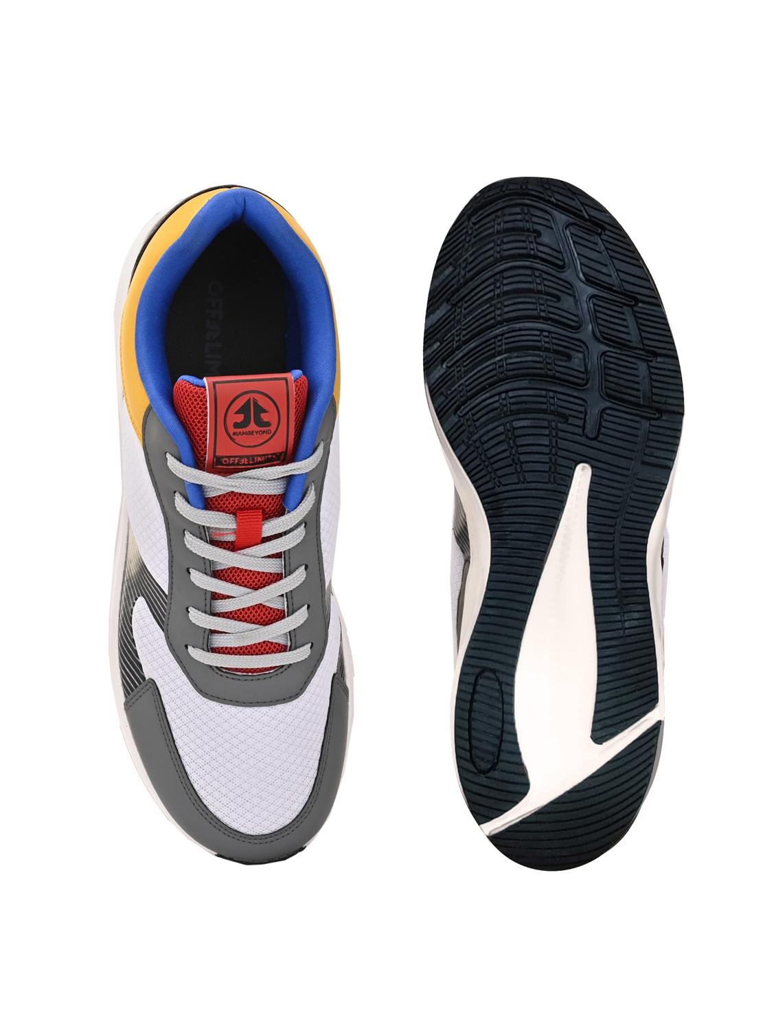 men color block lace up sneaker - 22020720 - Standard Image - 4