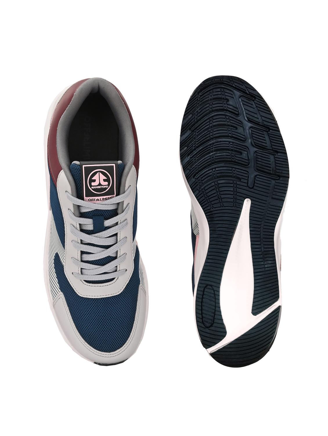 men color block lace up sneaker - 22020724 - Standard Image - 4
