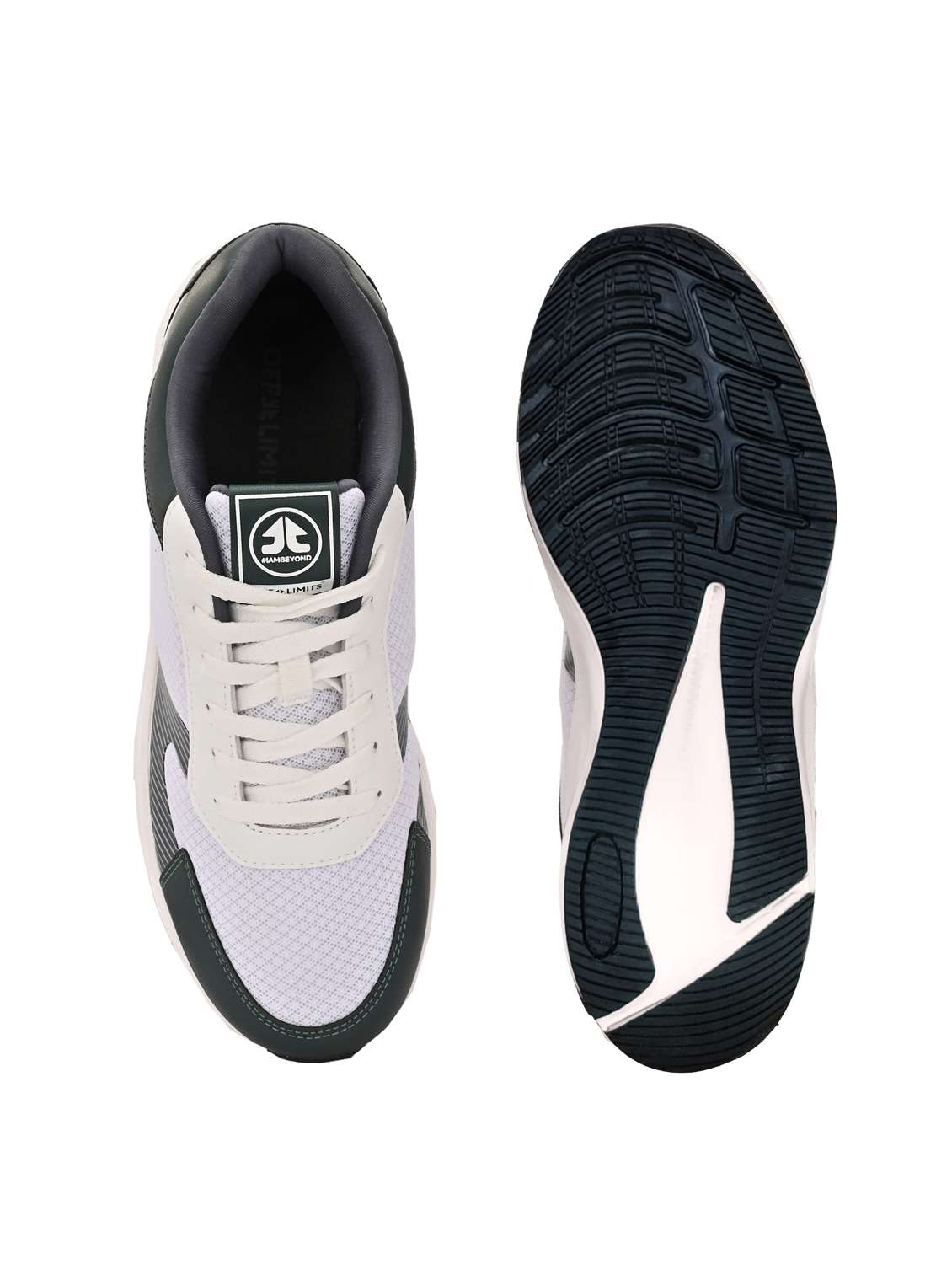 men white lace up sport shoe - 22020728 -  Standard Image - 4