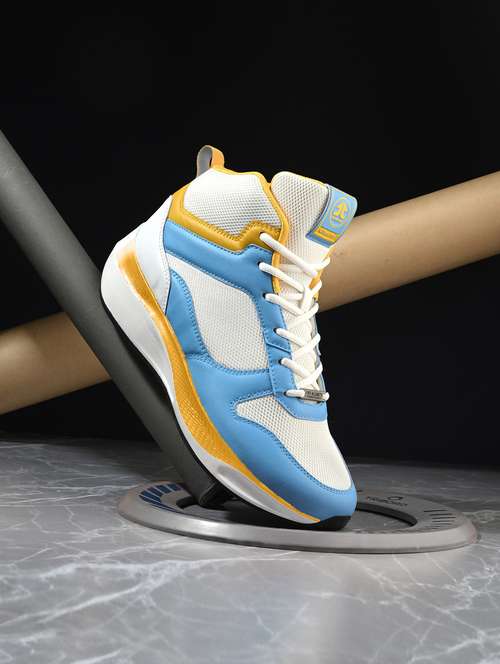 men color block lace up sport shoe - 22020732 - Standard Image - 0