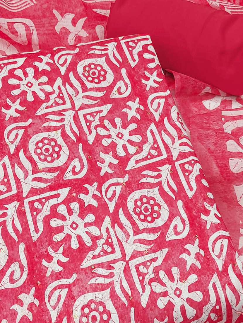 women printed unstitched suit set - 22021464 - Standard Image - 1