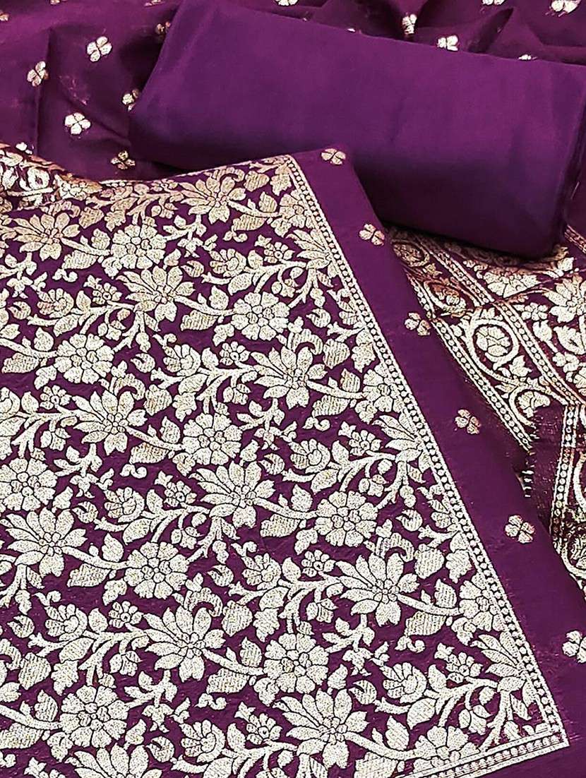 women self design unstitched suit set - 22021524 -  Standard Image - 1