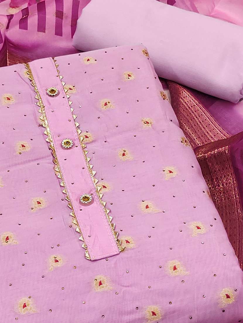 women self design unstitched suit set - 22021596 -  Standard Image - 1