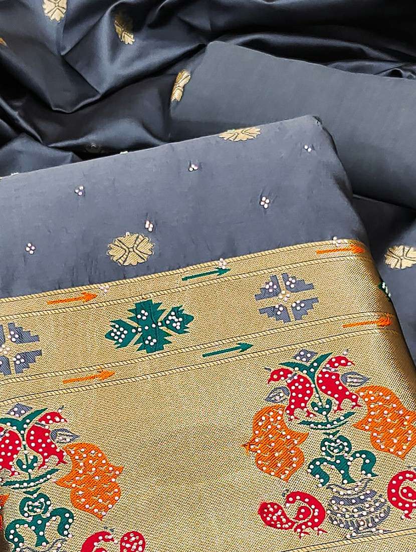 women self design unstitched suit set - 22021601 - Standard Image - 1