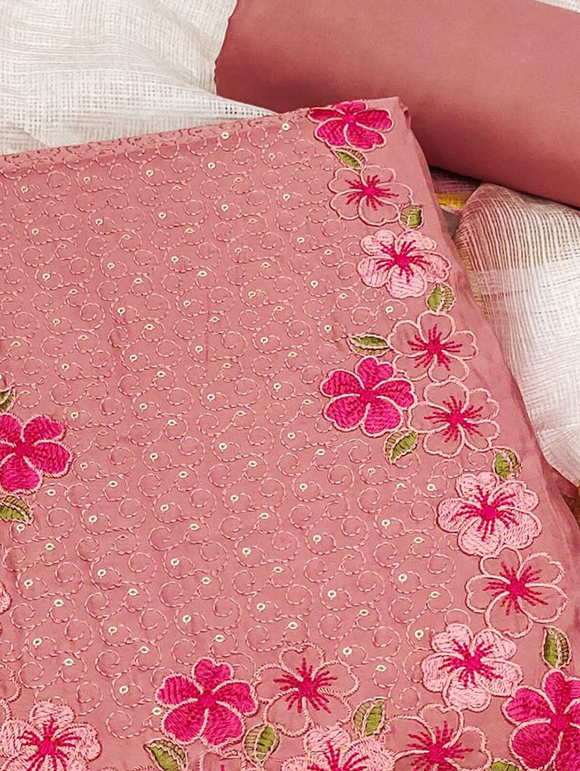 women floral embroidered unstitched suit set - 22021643 - Standard Image - 1