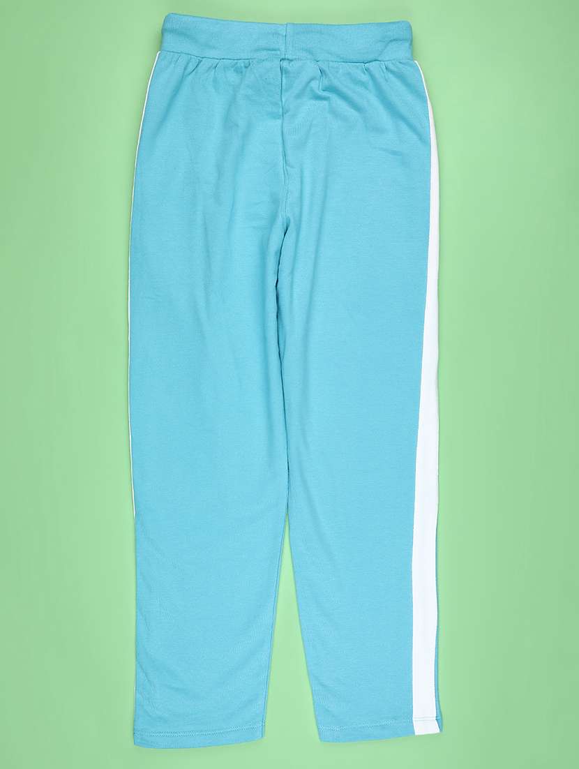 girls tapered mid rise track pant - 22022098 -  Standard Image - 1