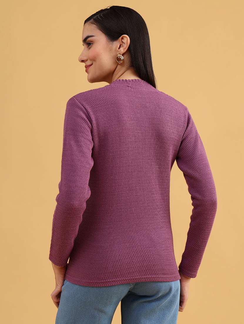 women self designed long sleeve cardigan - 22022247 -  Standard Image - 4