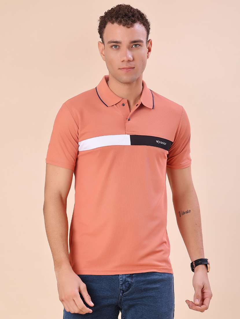men striped short sleeve regular fit t-shirt - 22022273 -  Standard Image - 1