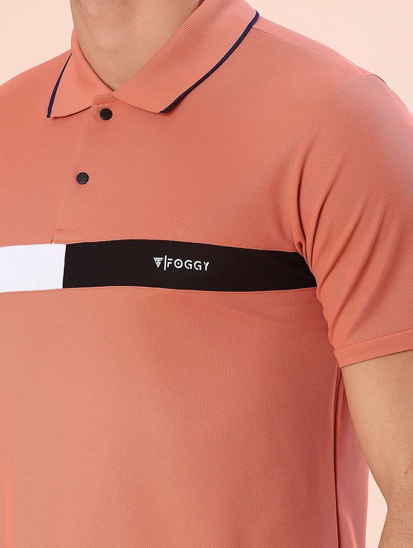 men striped short sleeve regular fit t-shirt - 22022273 -  Standard Image - 4