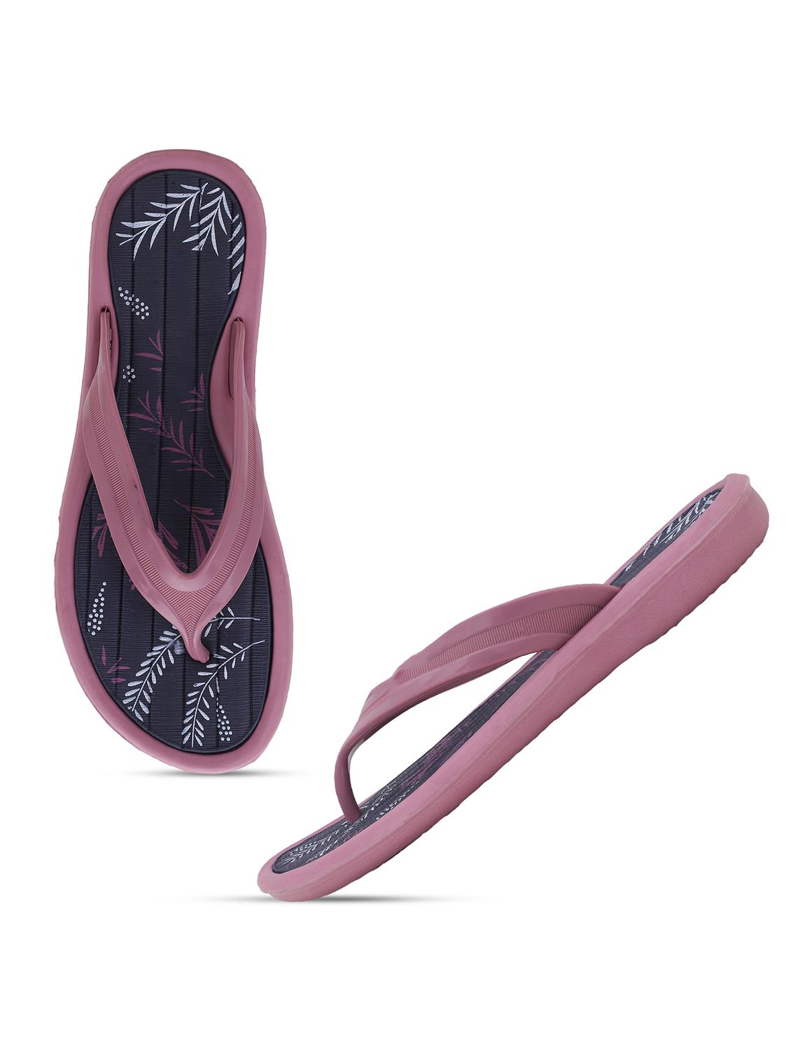 women printed slip on flip flop - 22023430 - Standard Image - 1