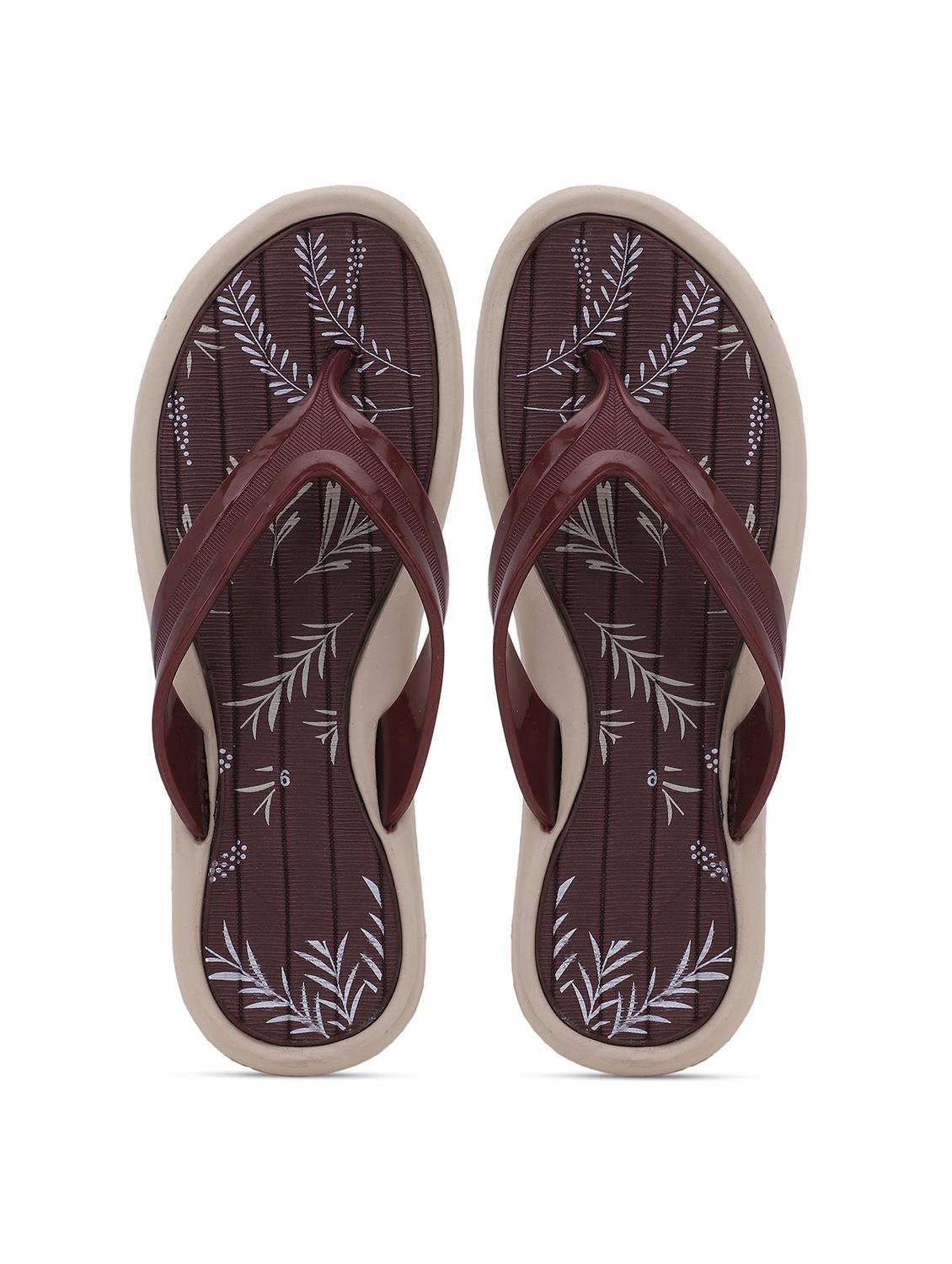 women printed slip on flip flop - 22023432 - Standard Image - 4