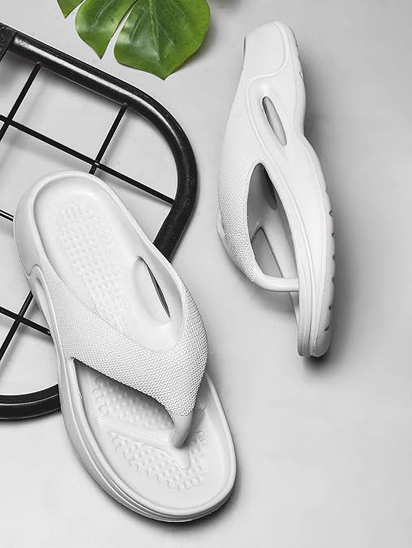 men grey slip on flip flop - 22023443 -  Zoom Image - 0