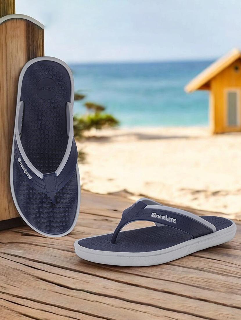 men blue slip on flip flop - 22023445 -  Zoom Image - 0