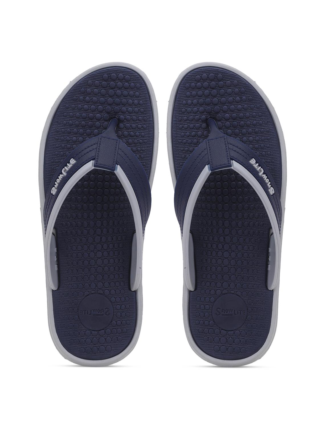 men blue slip on flip flop - 22023445 - Standard Image - 4
