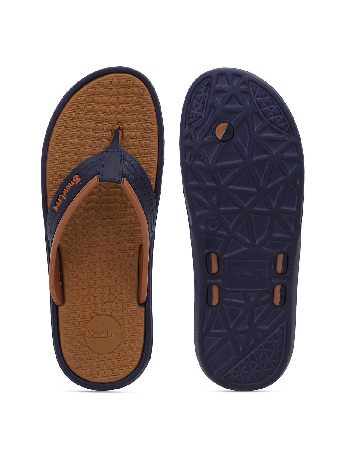 men brown slip on flip flop - 22023446 - Standard Image - 4