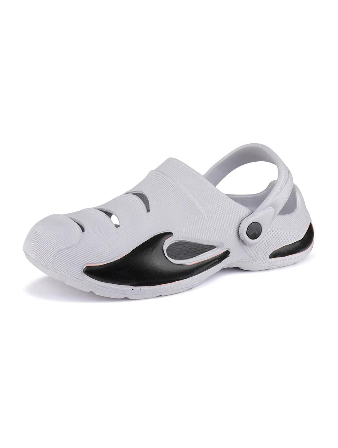 solid grey rubber slip-on clogs - 22023983 -  Standard Image - 1