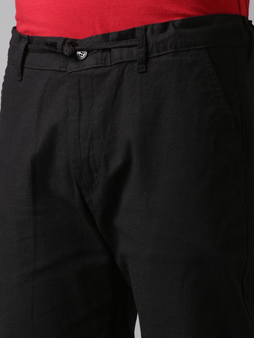 men solid mid rise relaxed chinos - 22024901 - Standard Image - 6