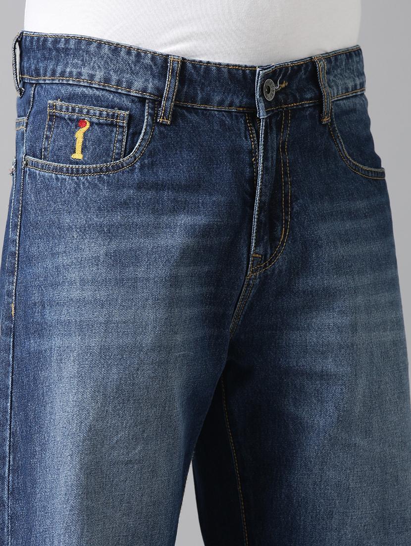 men washed mid rise full length jeans - 22025020 - Standard Image - 6
