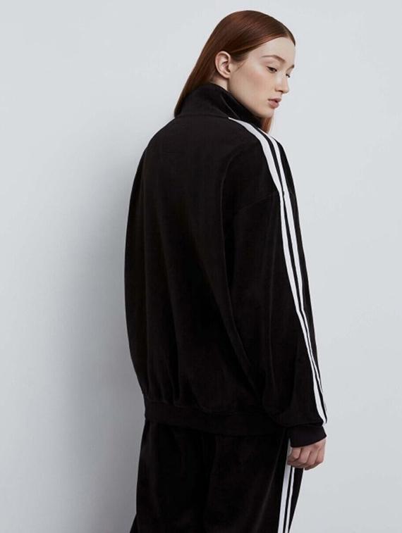women tapered long sleeve windcheater jacket - 22026191 - Standard Image - 1