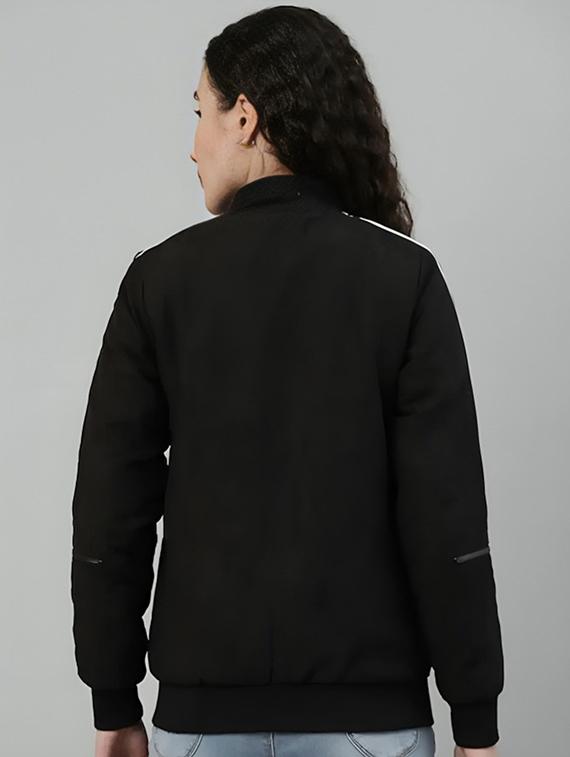 women tapered long sleeve windcheater jacket - 22026219 - Standard Image - 1