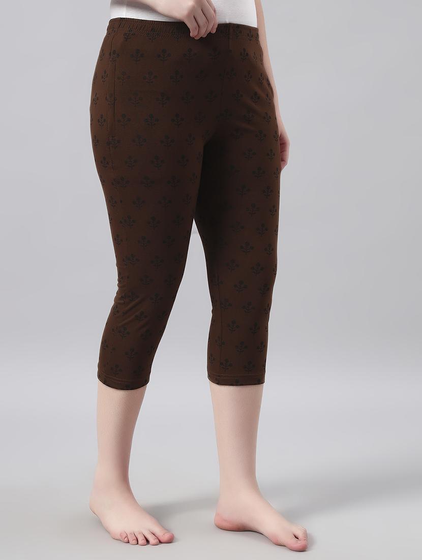 women printed mid rise capri - 22026581 -  Standard Image - 1