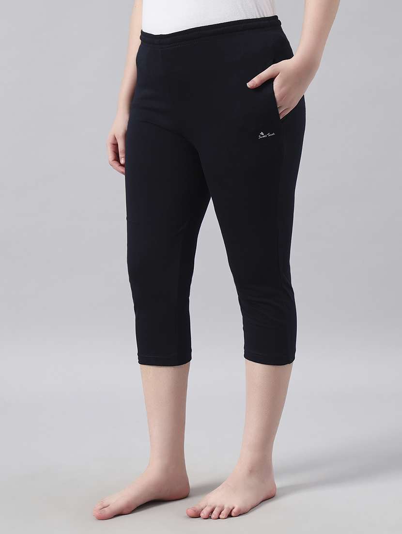 women printed mid rise capri - 22026583 -  Standard Image - 1