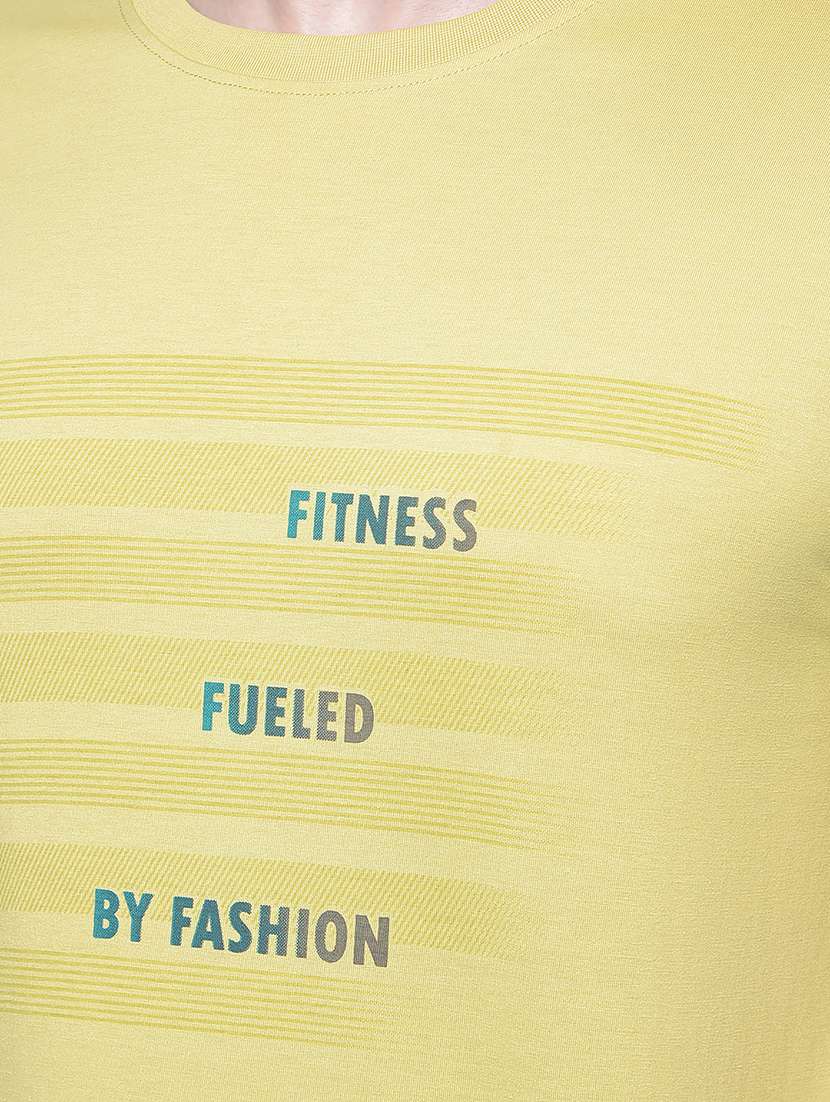 men chest print short sleeve regular fit t-shirt - 22026604 -  Standard Image - 4