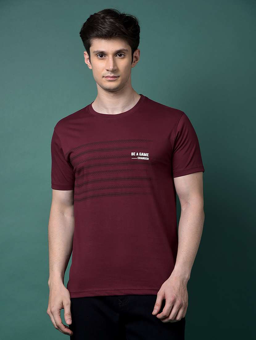men pack of 2 printed short sleeve regular fit t-shirt - 22026606 -  Standard Image - 1