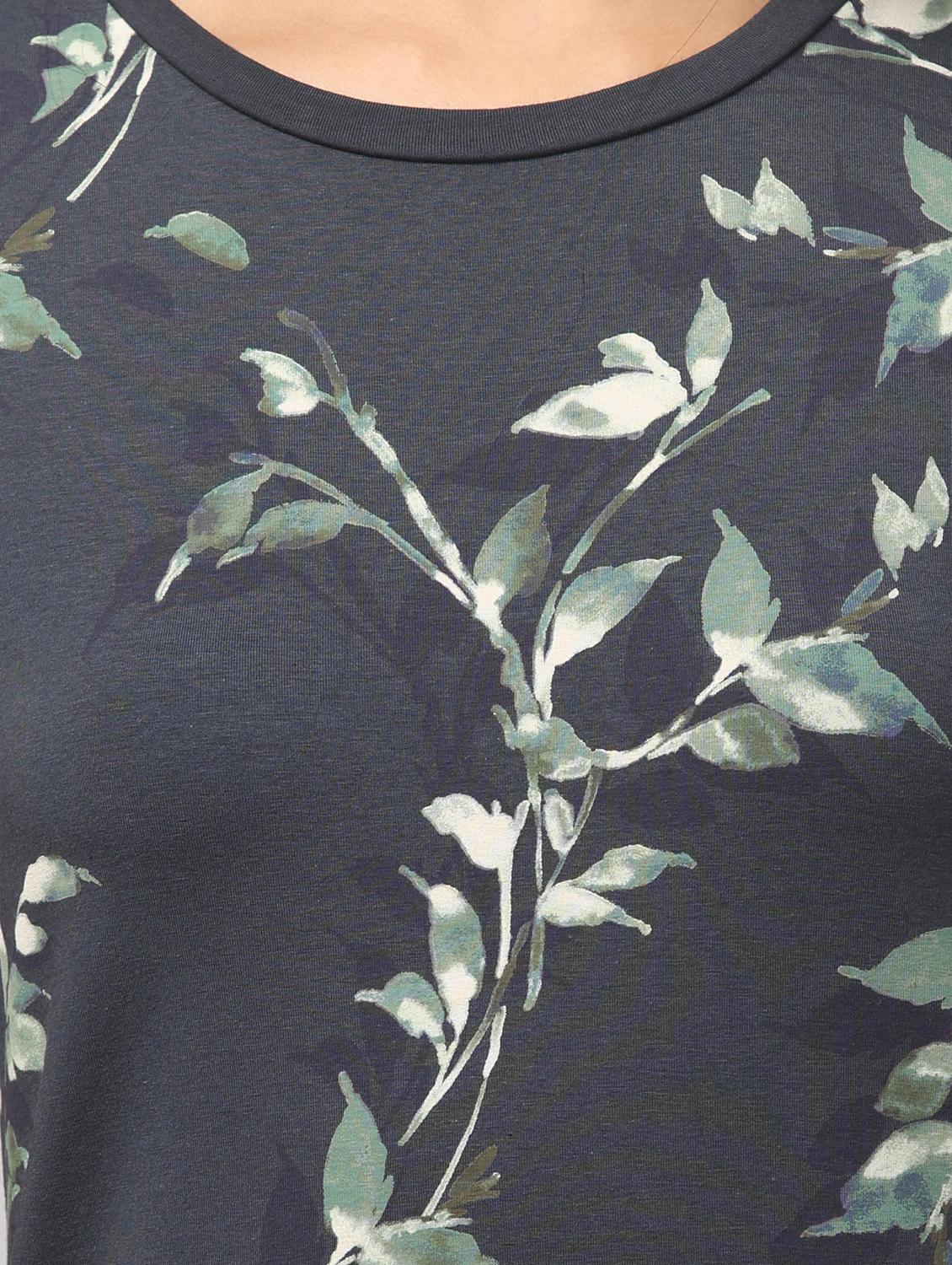 women printed short sleeve t-shirt dress - 22026963 - Standard Image - 4