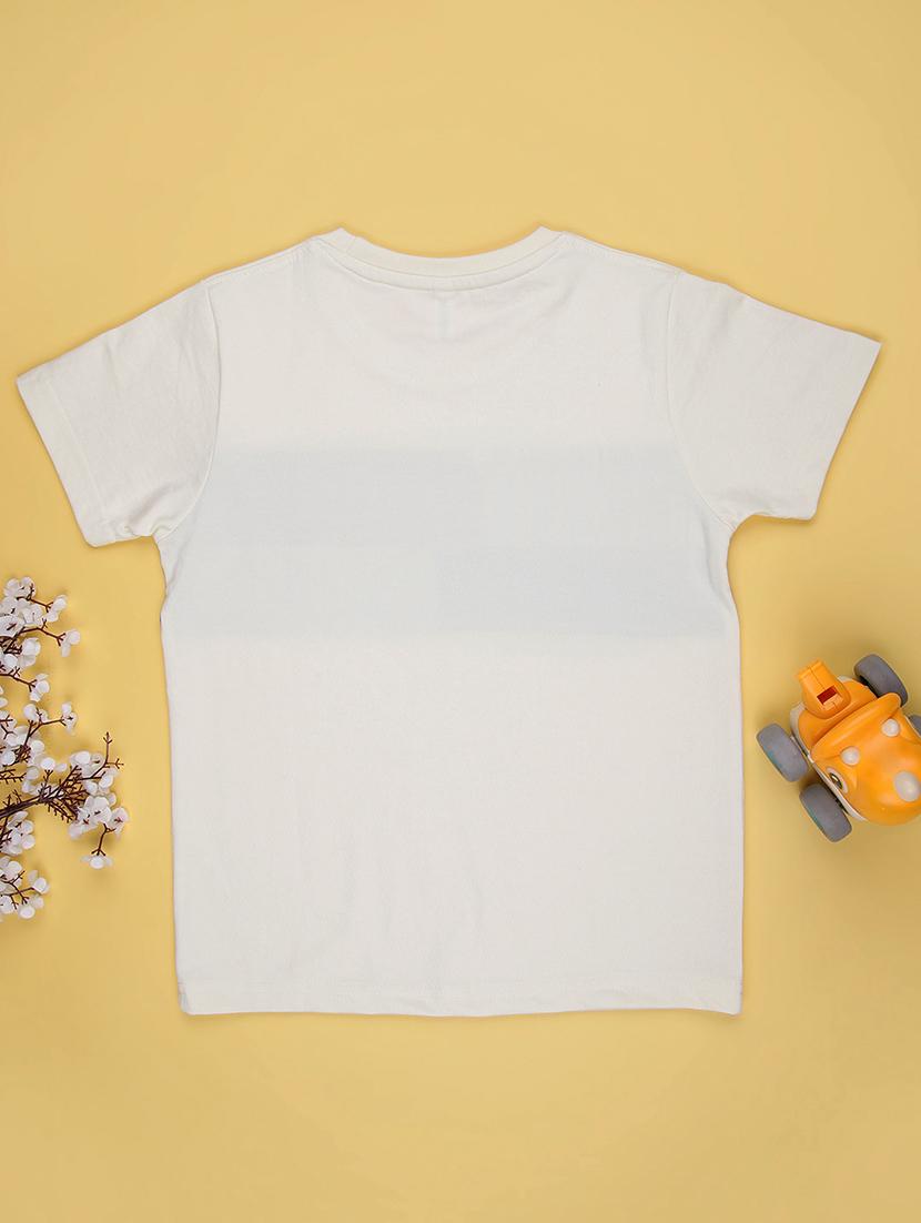 boys printed short sleeve relaxed fit t-shirt - 22027068 - Standard Image - 1