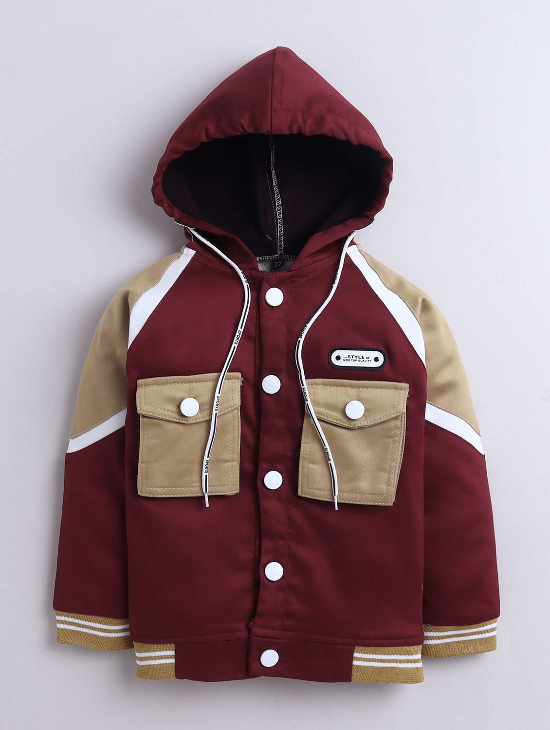 boys color blocked hooded full length set  - 22027098 -  Standard Image - 1