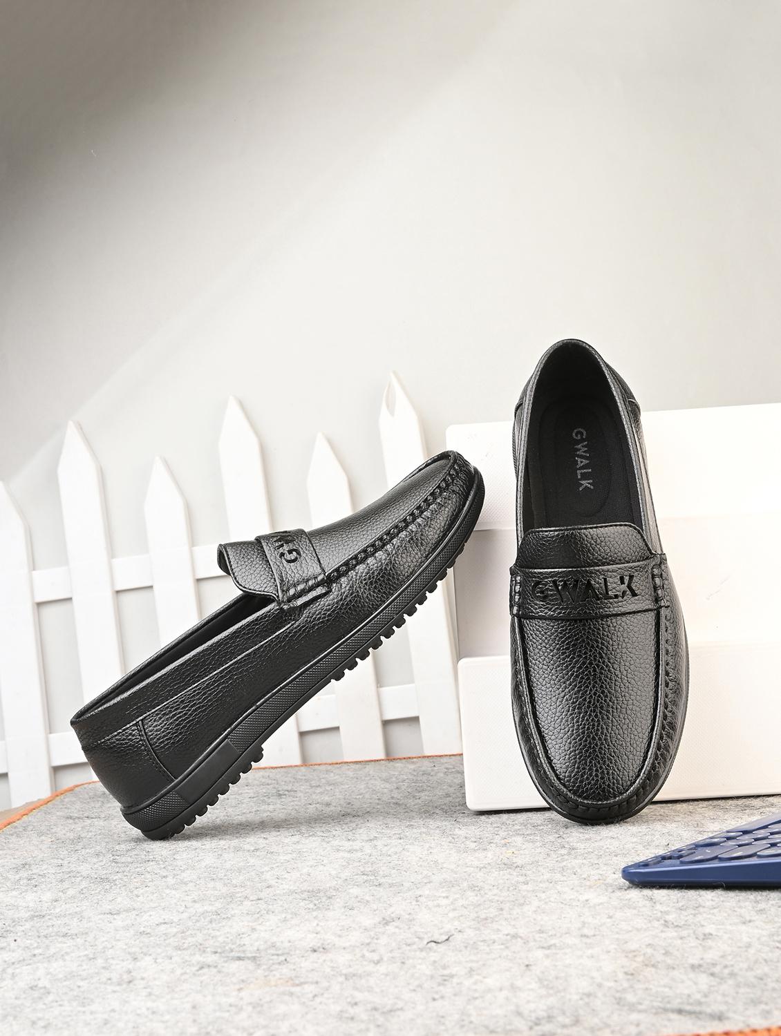 men black slip on loafer - 22027433 -  Zoom Image - 0