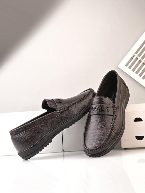 men brown slip on loafer - 22027434 -  Standard Image - 0