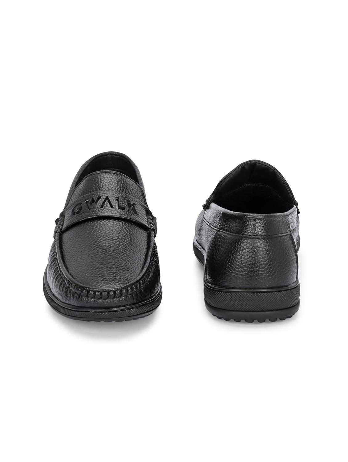 men black slip on loafer - 22027435 - Standard Image - 4