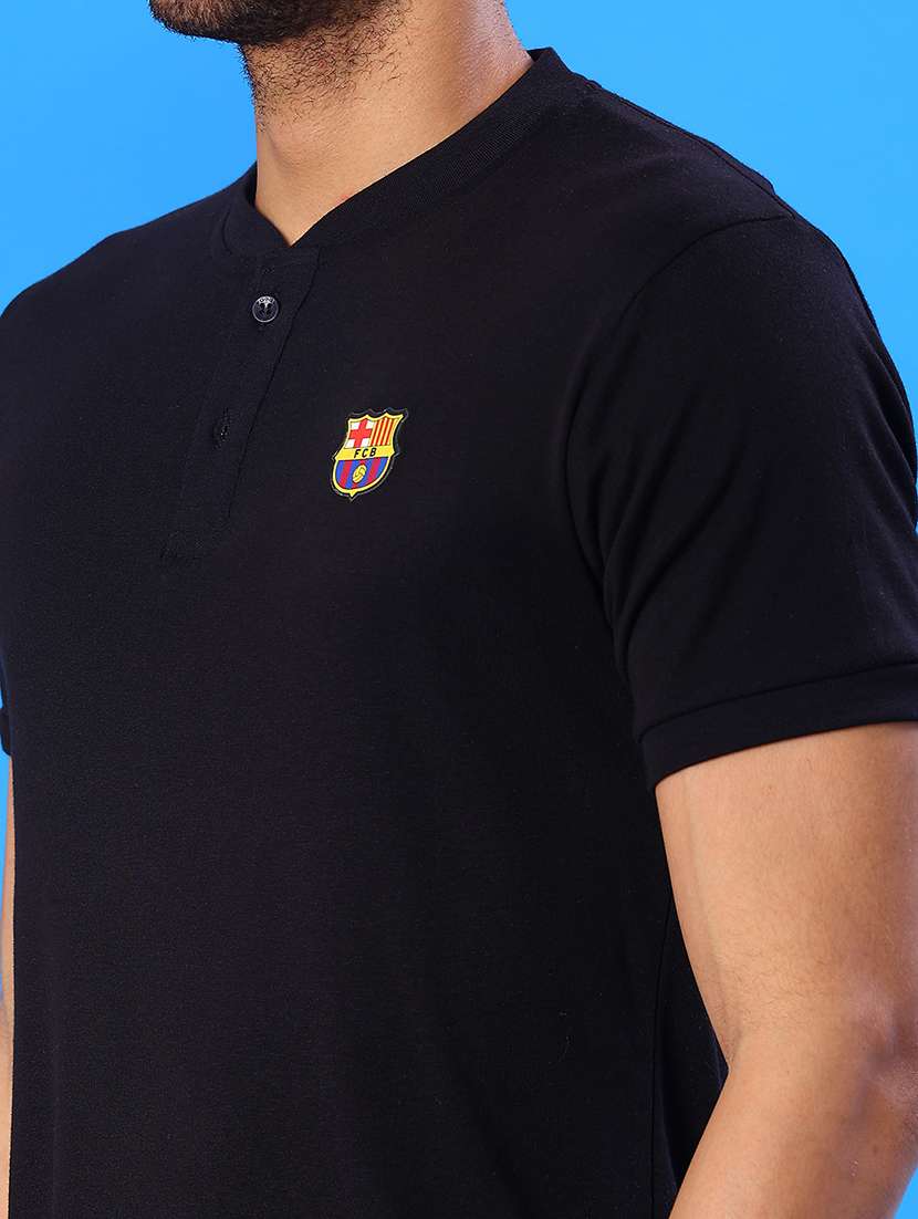 men solid short sleeve regular fit t-shirt - 22027783 -  Standard Image - 4
