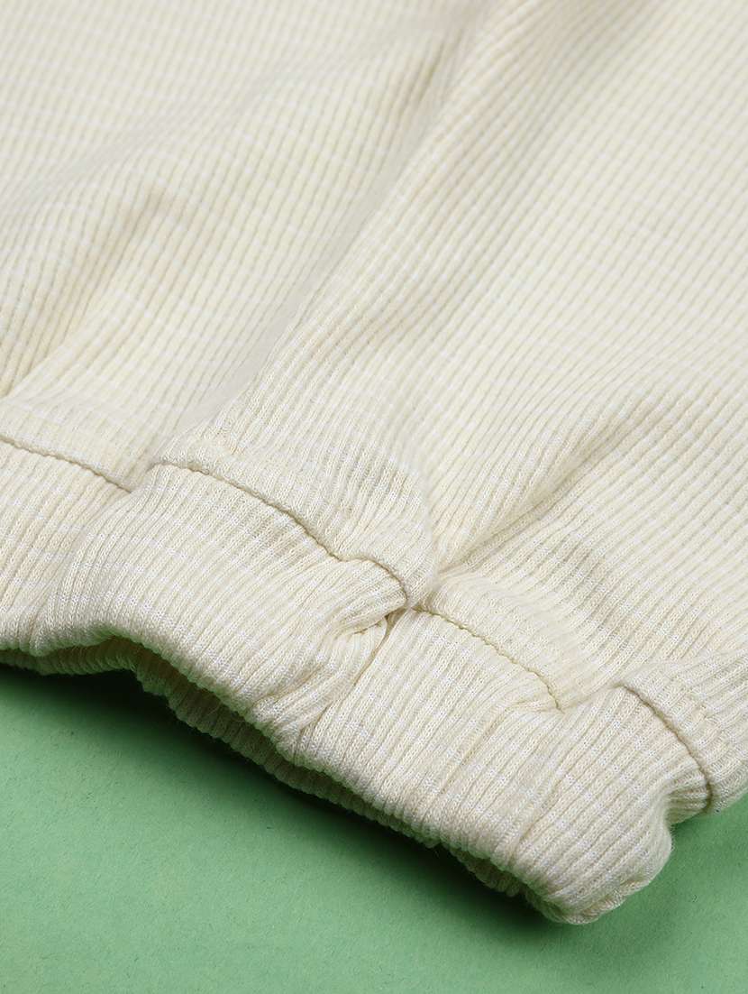 girls solid  round neck full length set - 22028032 -  Standard Image - 4