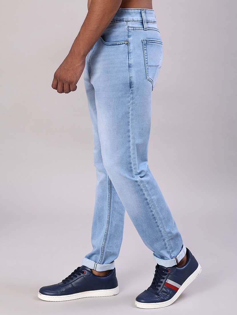 men washed mid rise full length jeans - 22028108 -  Standard Image - 1
