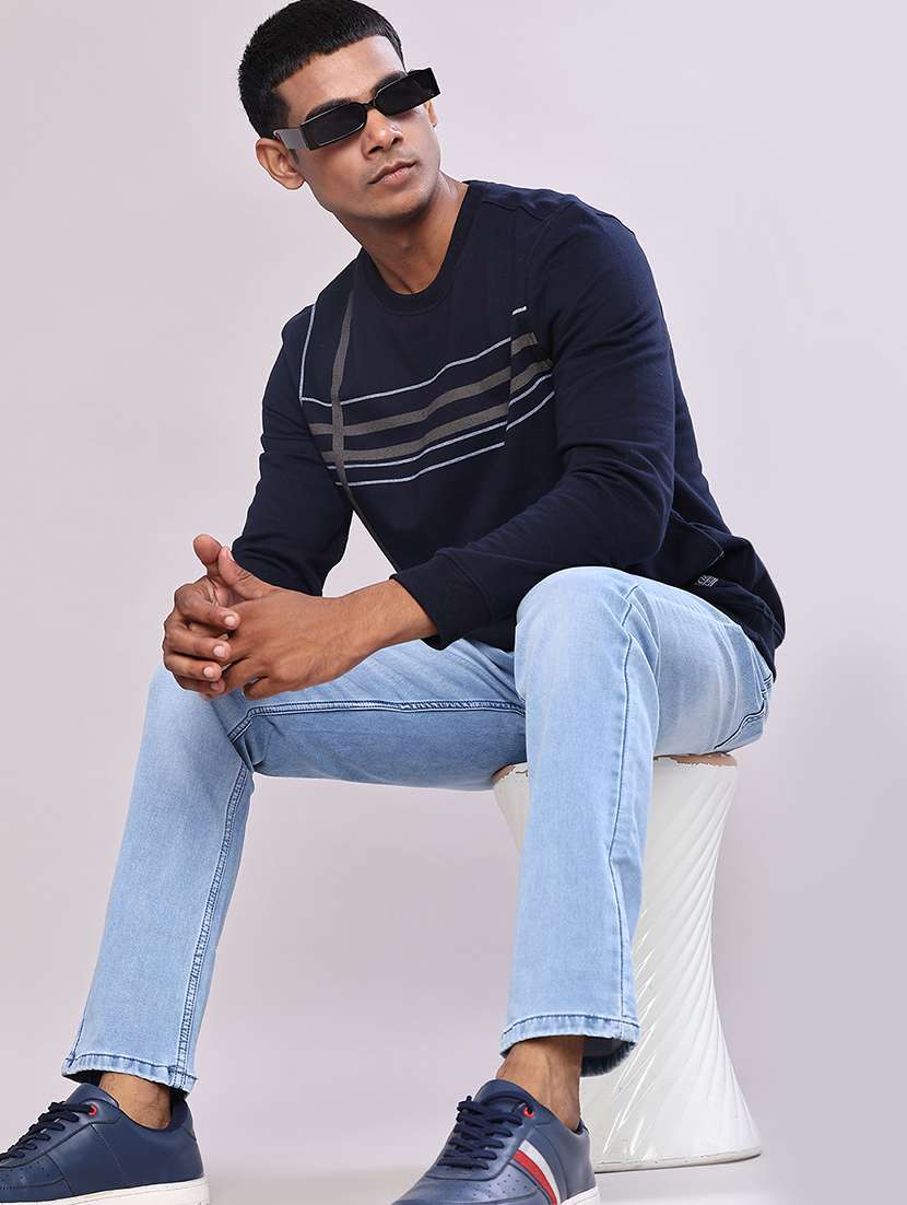 men washed mid rise full length jeans - 22028108 -  Standard Image - 4