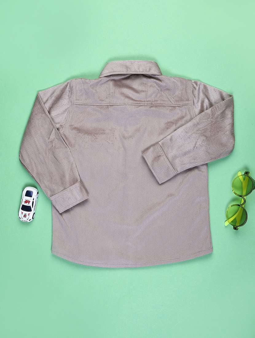 grey cotton shirt - 22028307 -  Standard Image - 1