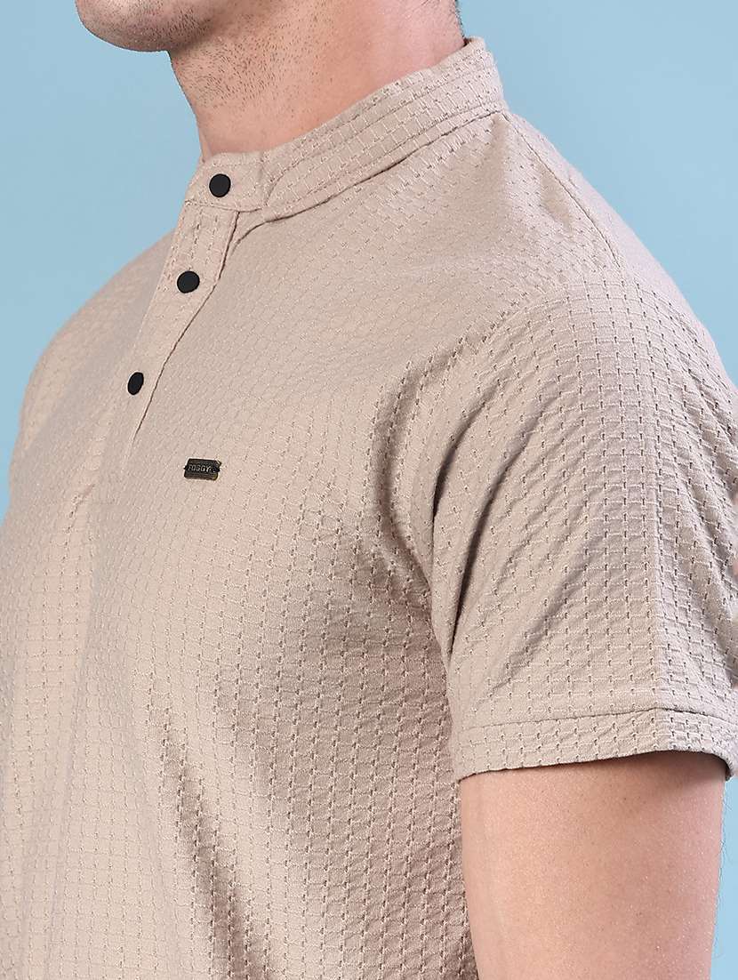 men solid short sleeve regular fit t-shirt - 22028324 -  Standard Image - 4