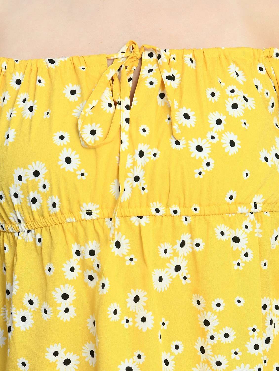 women floral print off shoulder crop top - 22028370 -  Standard Image - 4