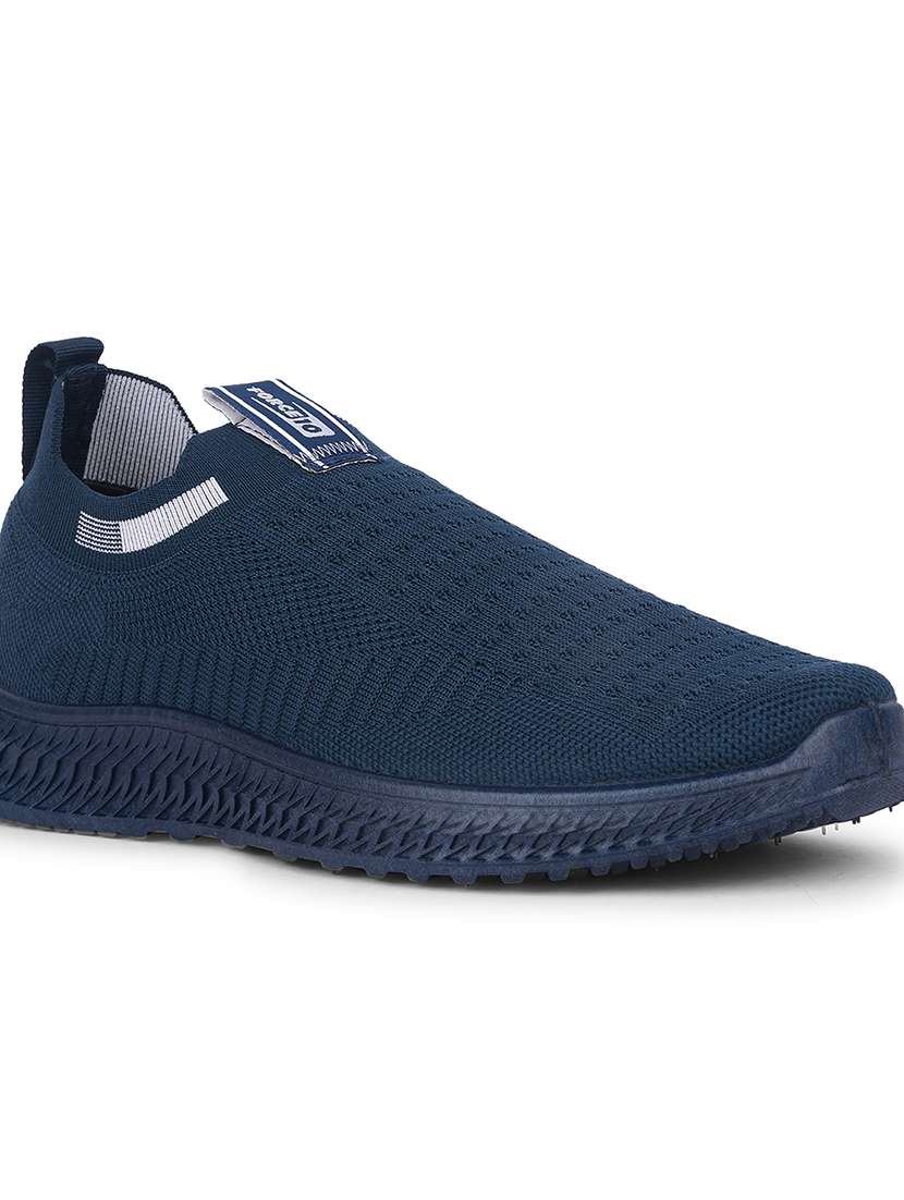 men blue slip on sport shoe - 22029103 -  Standard Image - 1